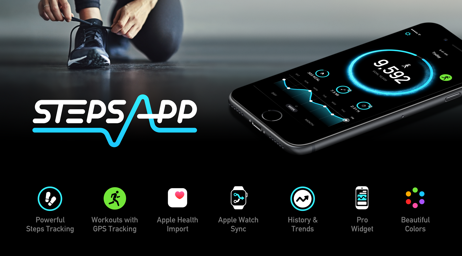 تطبيق StepsApp Pedometer خيارك الأفضل لحساب نشاطك الرياضي