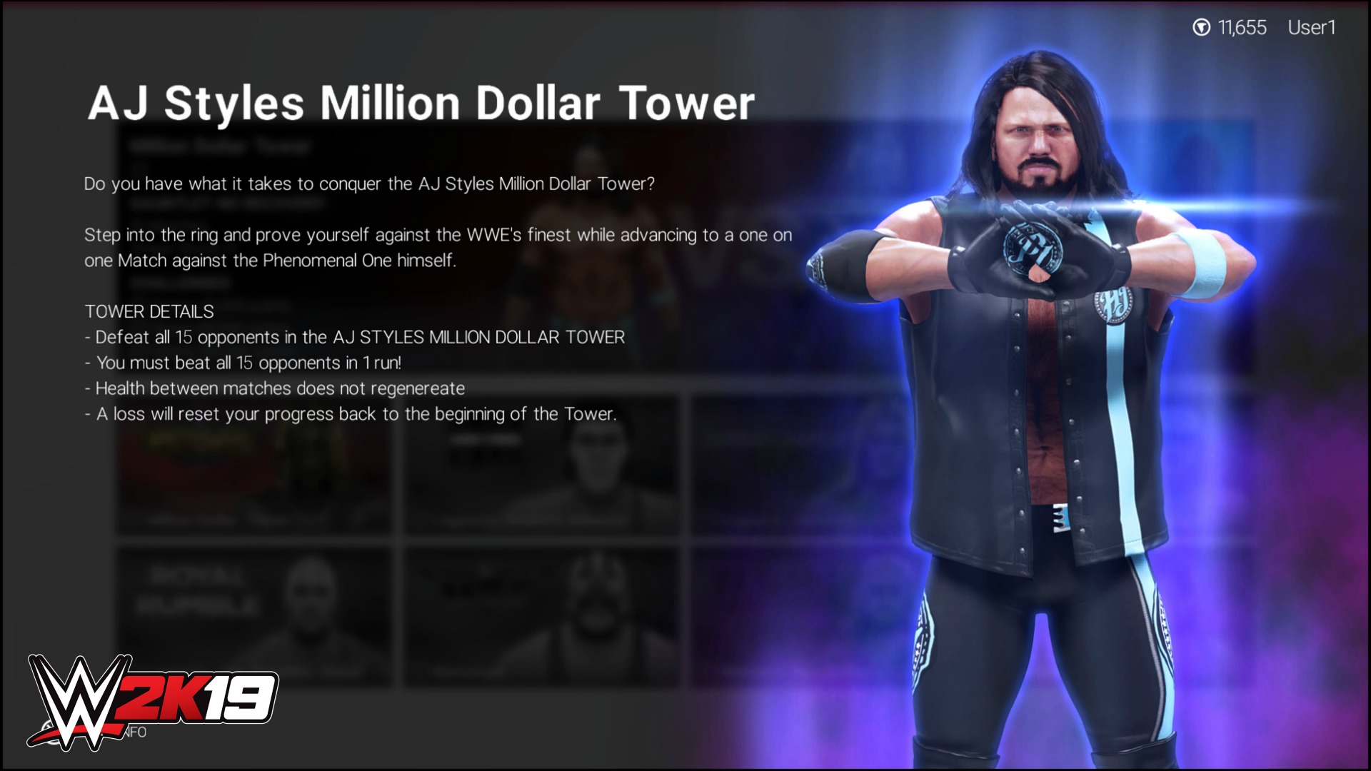 WWE 2K19 Million Dollar Challenge