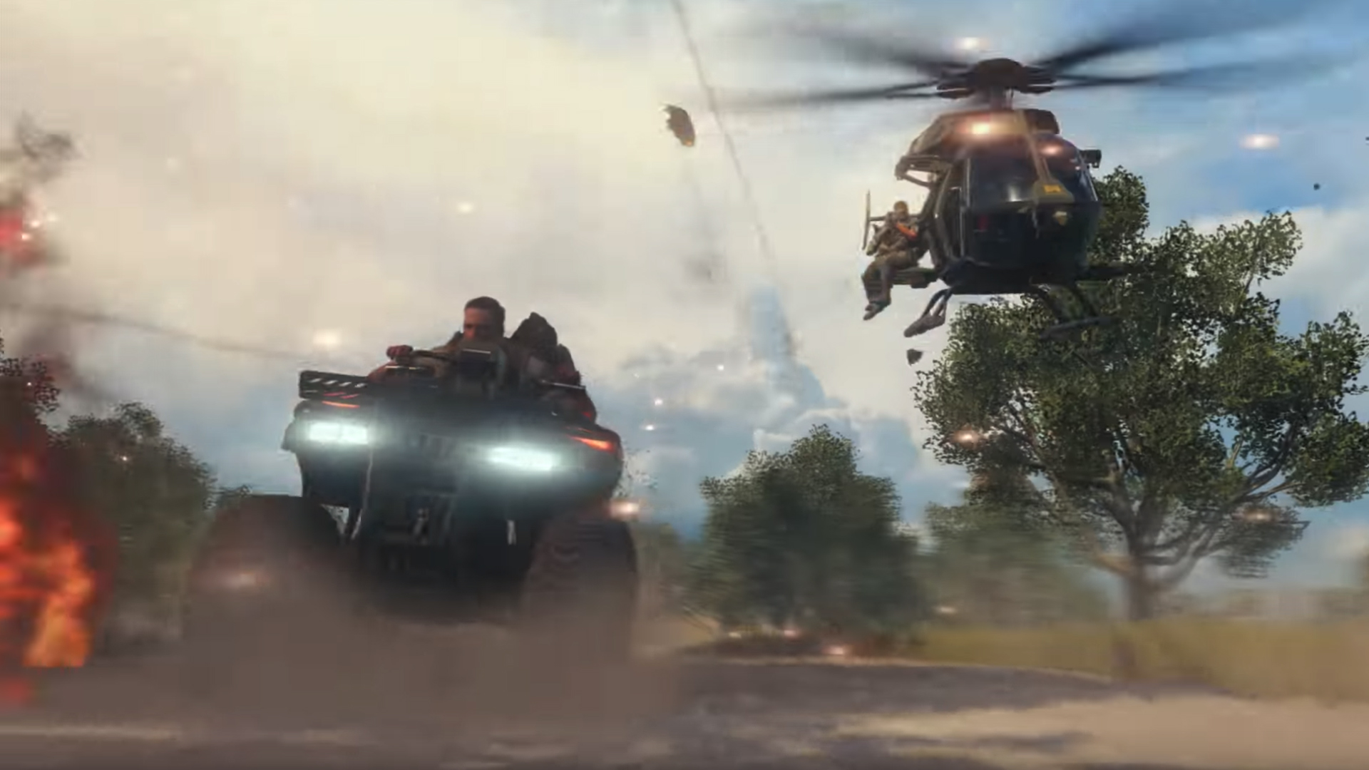 تعرف على مواقع طائرات الهليكوبتر في طور Blackout من Black Ops 4