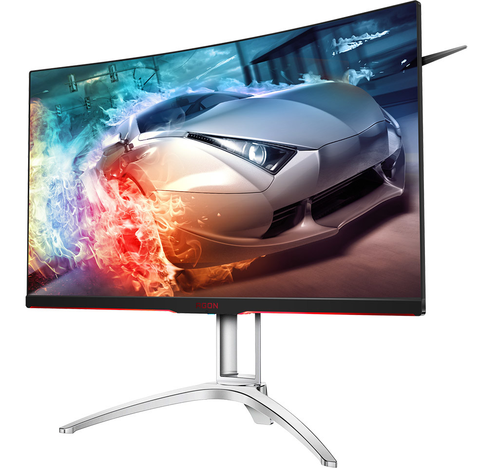 شاشة AOC AGON AG22QC4 الجديدة بـ144Hz ودعم FreeSync 2 ووضوع QHD HDR