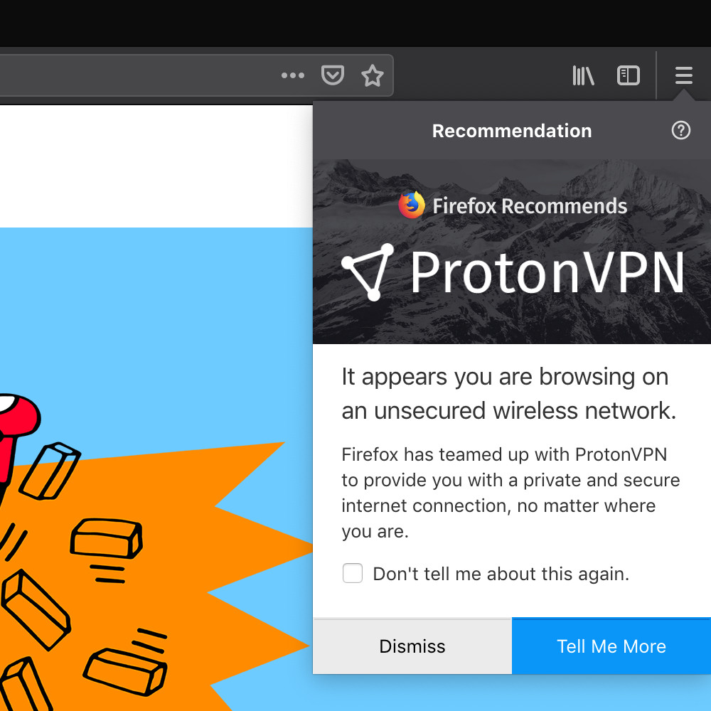 موزيلا تبدأ بتقديم خدمات الـVPN لمستخدمي متصفحها فايرفوكس