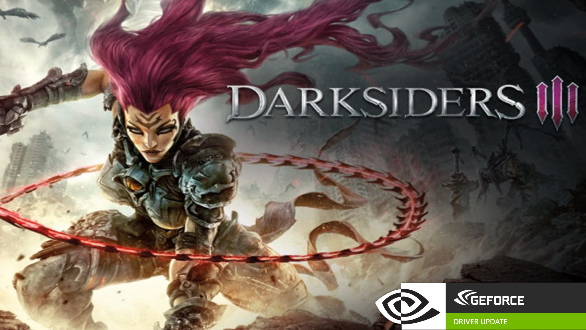 لعبة Darksiders III تحصل على دعم انفيديا من خلال تعريف GeForce 417.01 WHQL