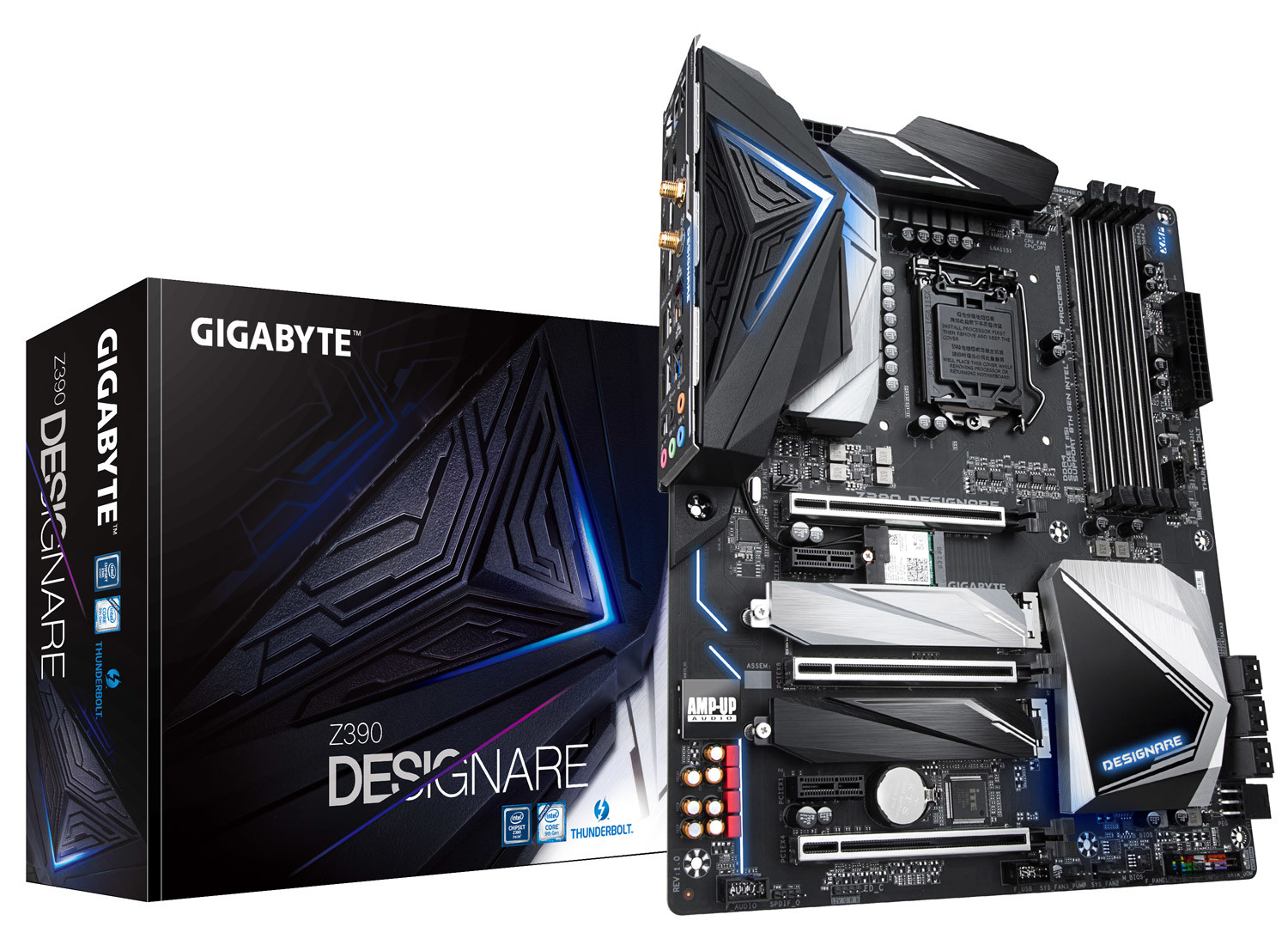 جيجابايت تطلق لوحة Z390 Designare.. تعرف عليها