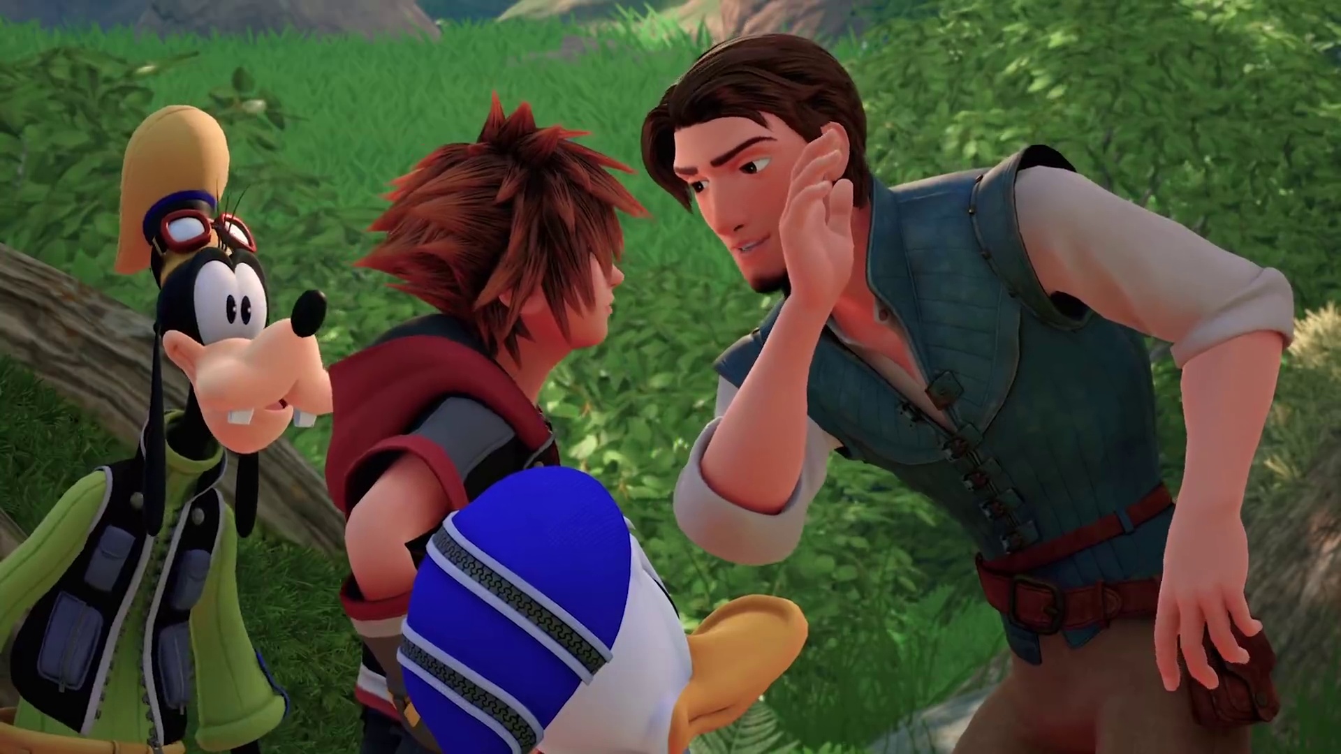 Kingdom Hearts 3 Tangled Disney rapunzel PS4 Xbox one