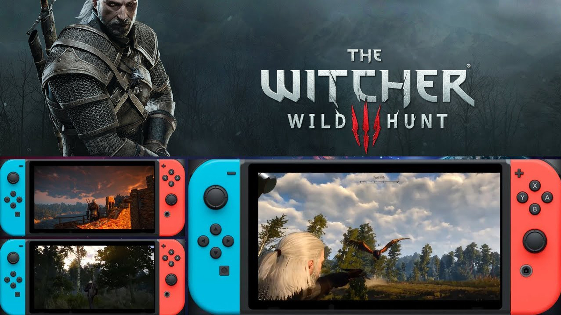متجر فرنسي يقوم بإدراج لعُبة The Witcher 3 لجهاز Nintendo Switch!