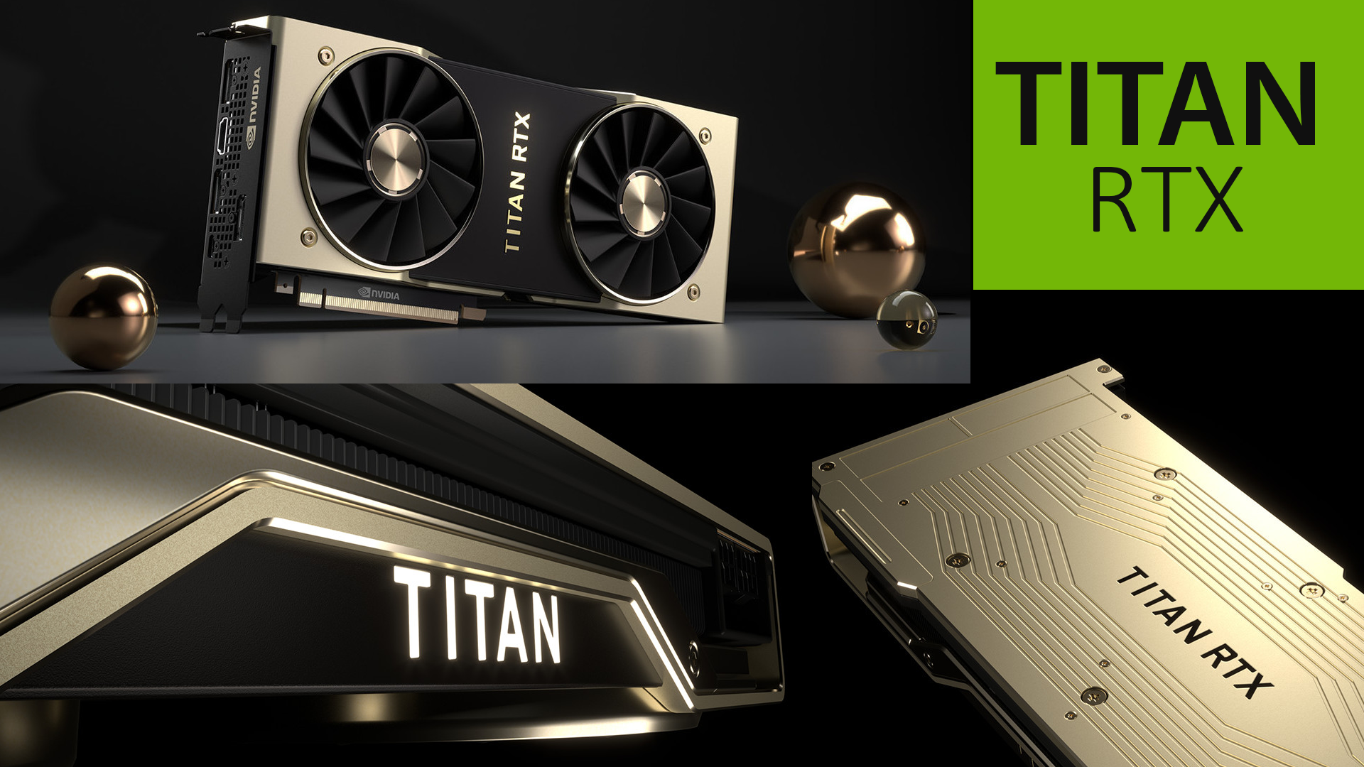 انفيديا تطلق بطاقة TITAN RTX 24GB لتحطم بفخر كل من يقف بطريقها!