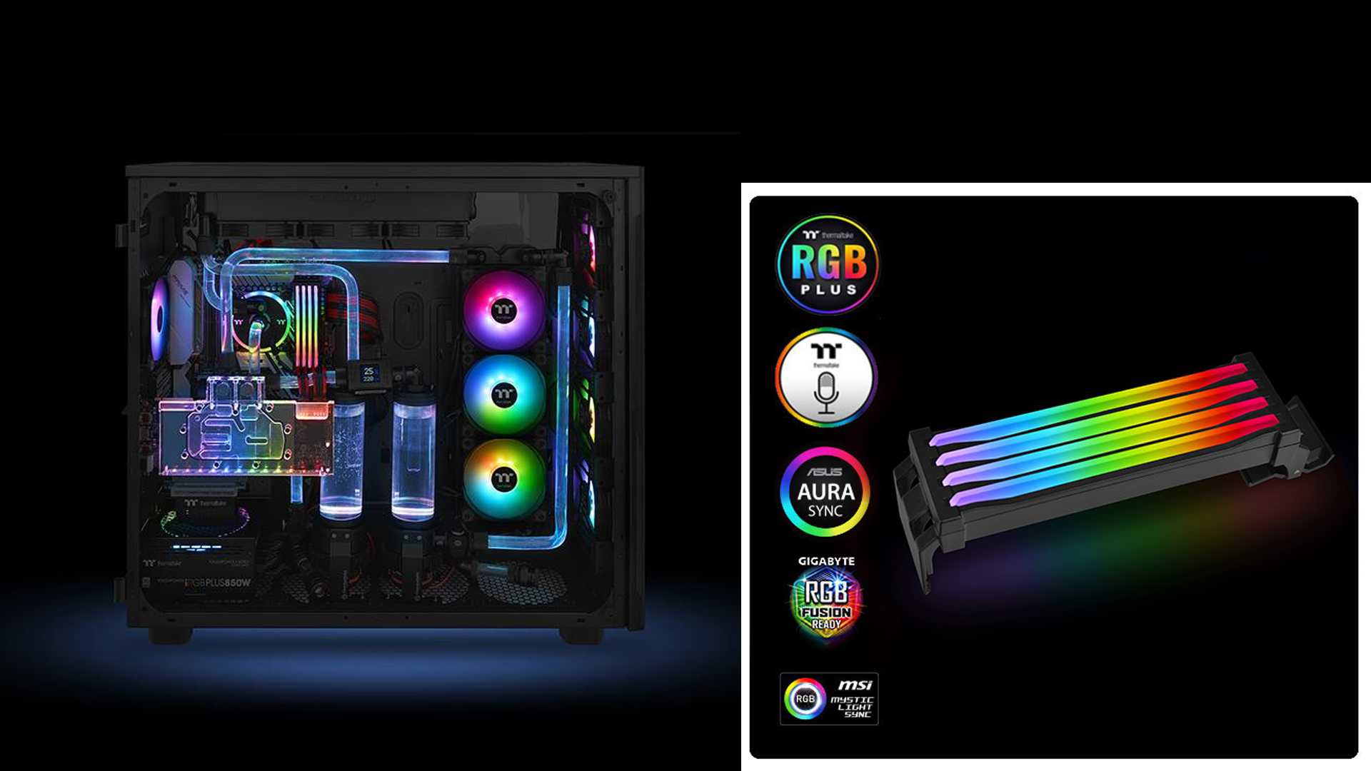 حل ذكي من Thermaltake لجعل أي نوع من ذواكرك العشوائية تضيء بإضاءة RGB!