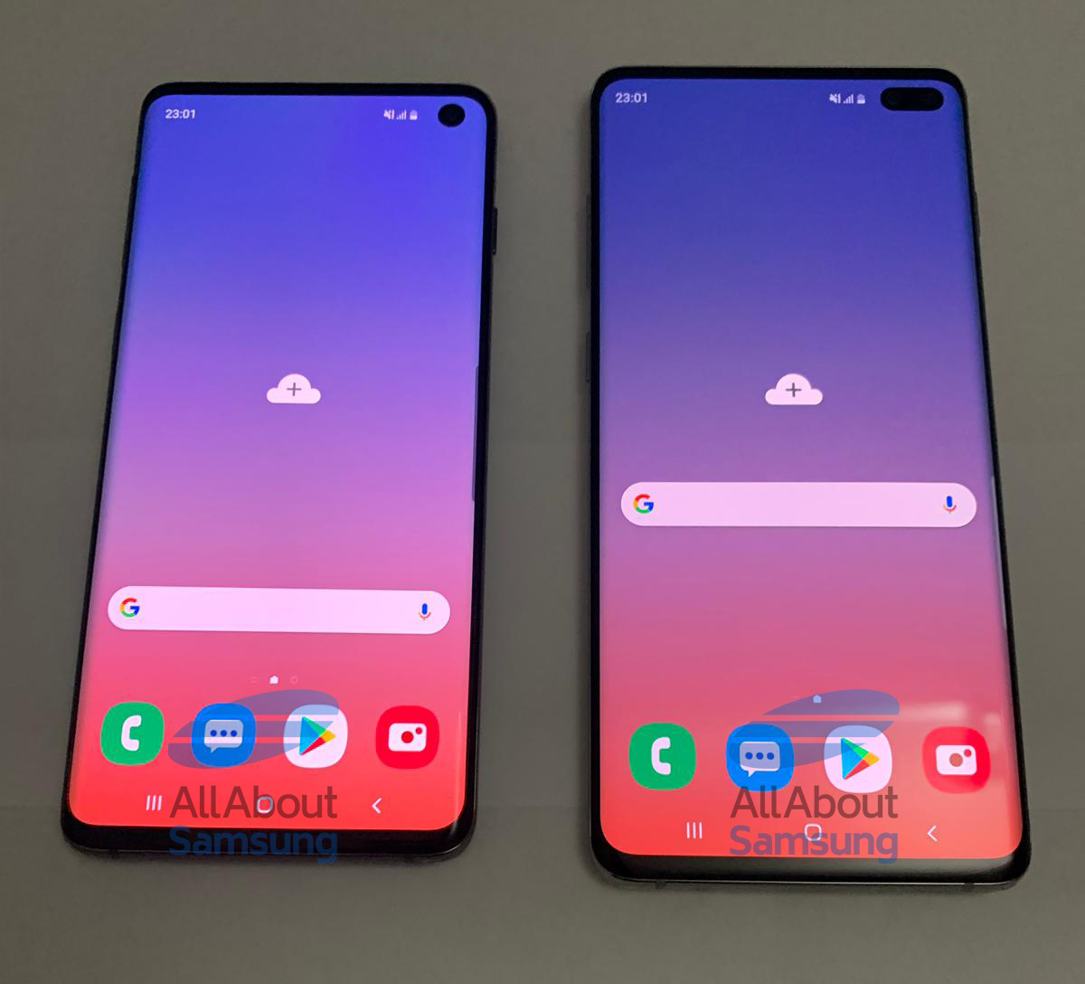 شاهد: تسريب صور حقيقية لهاتفي Galaxy S10 و Galaxy S10 Plus