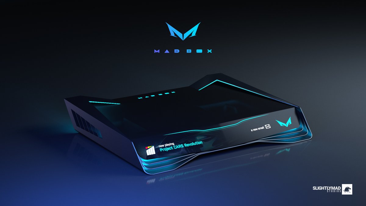جهاز الألعاب Mad Box يحصل علي تصميم جديد كلياً