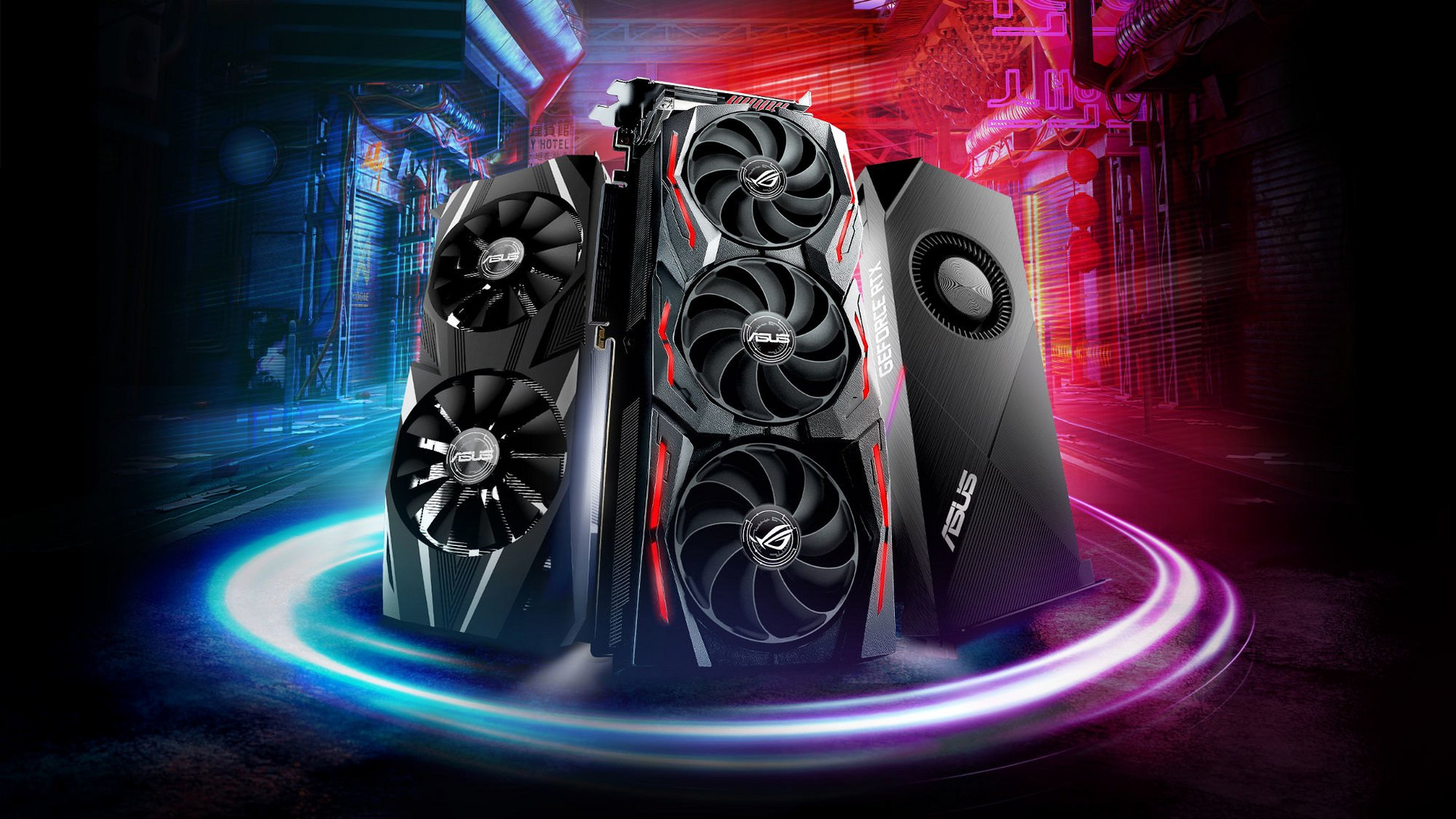 شركة ASUS تعلن عن نسخ ROG Strix و ASUS Dual و Turbo لبطاقات RTX 2060