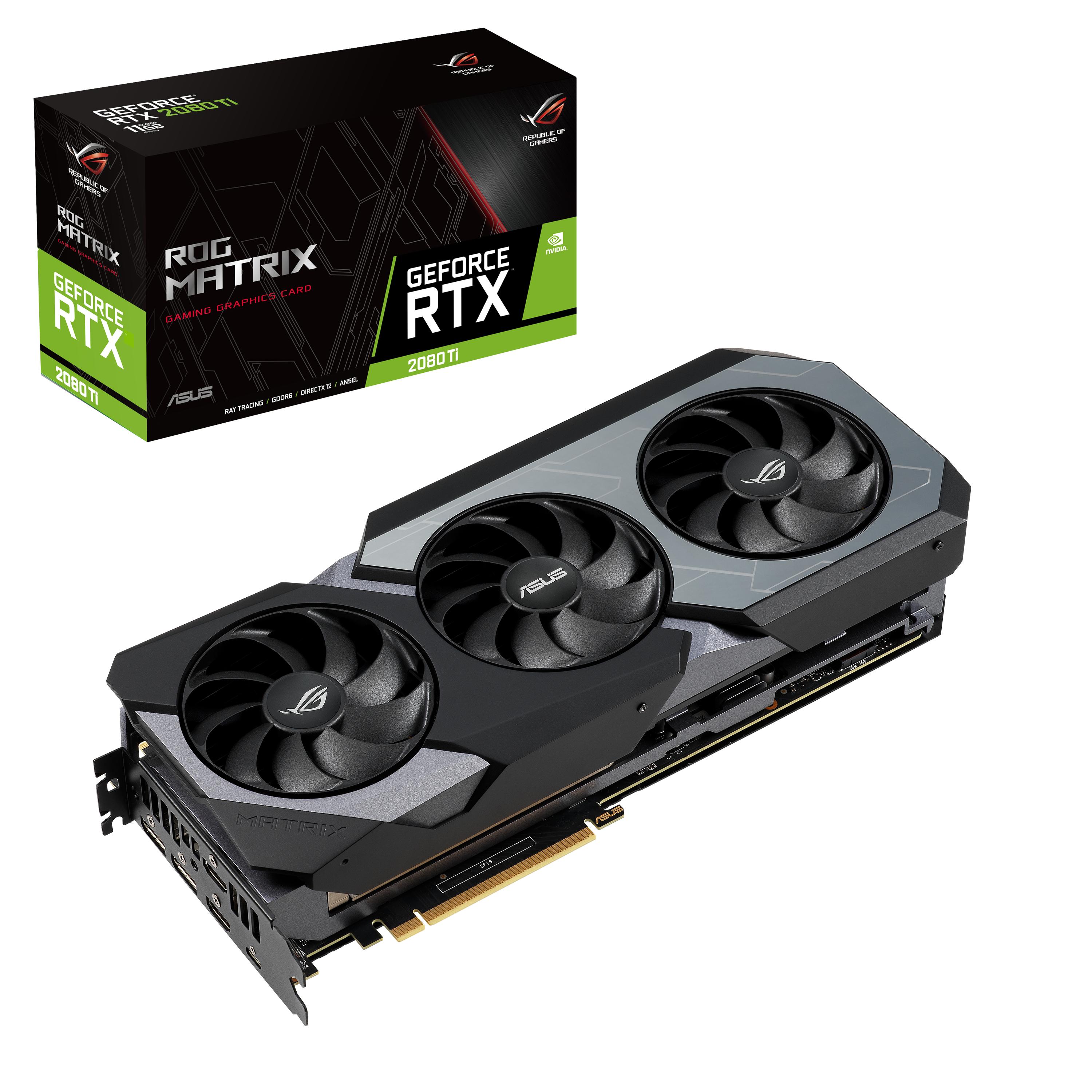 أسوس تُعلن عن نسخة ROG Matrix للبطاقة المتوحشة GeForce RTX 2080 Ti