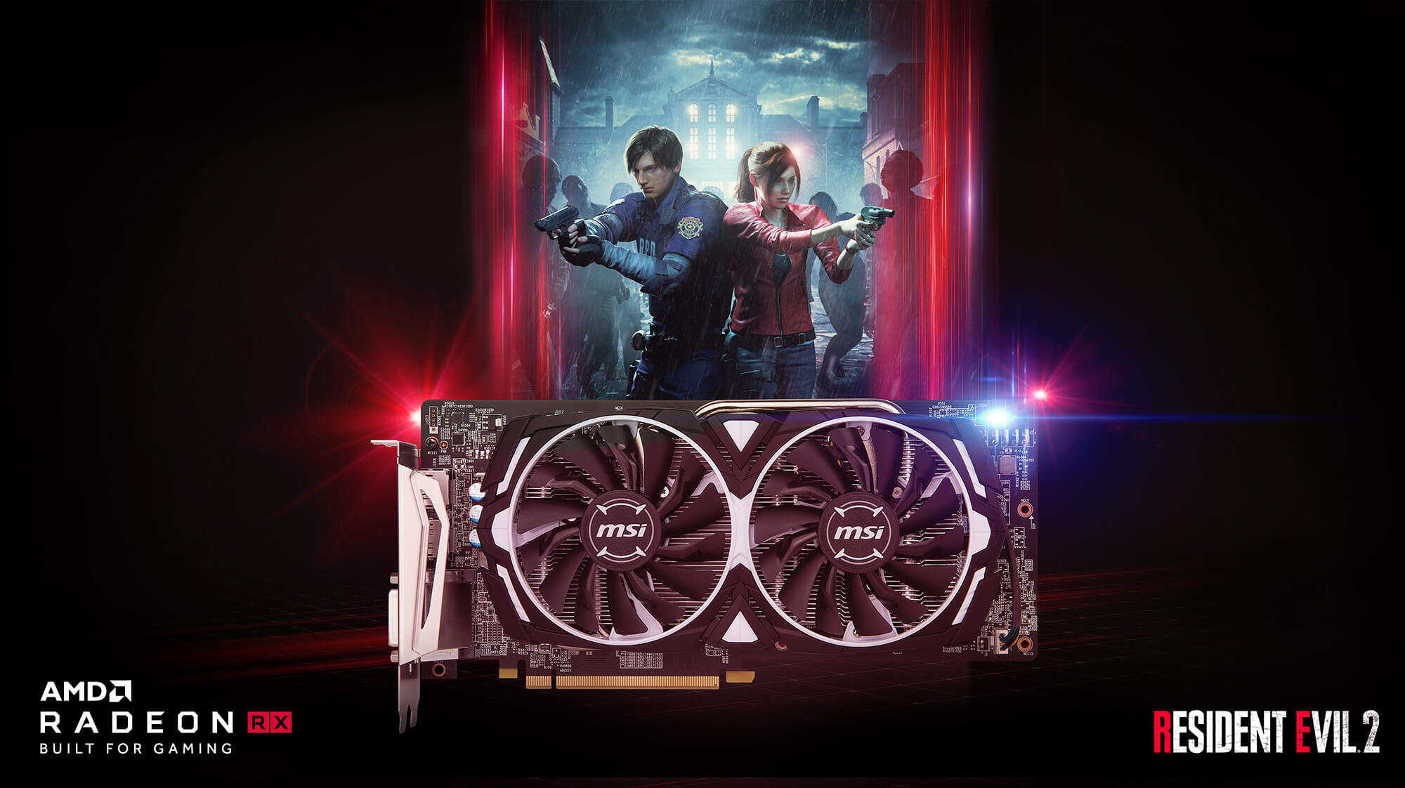 البطاقات الرسومية من AMD Radeon توفر لك تجربة غامرة مع لعبة Resident Evil 2