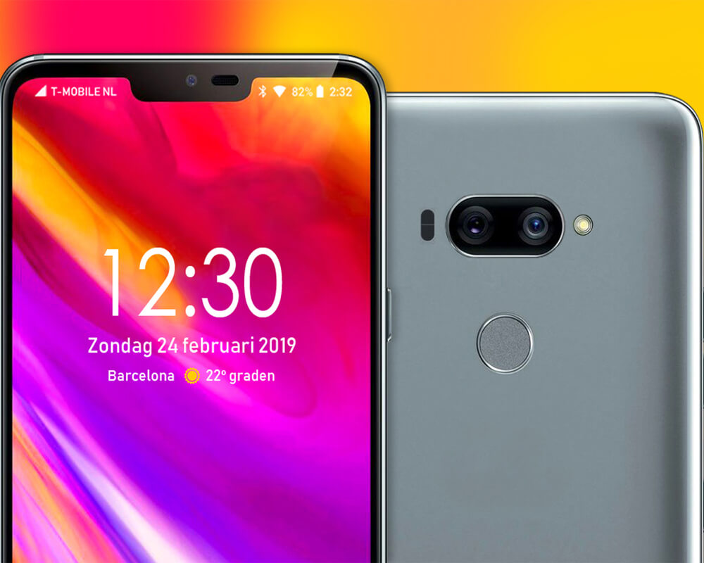 صور مسربة توضح تصميم هاتف LG G8 ThinQ من كافة الجوانب .. يوجد منفذ 3.5 مم