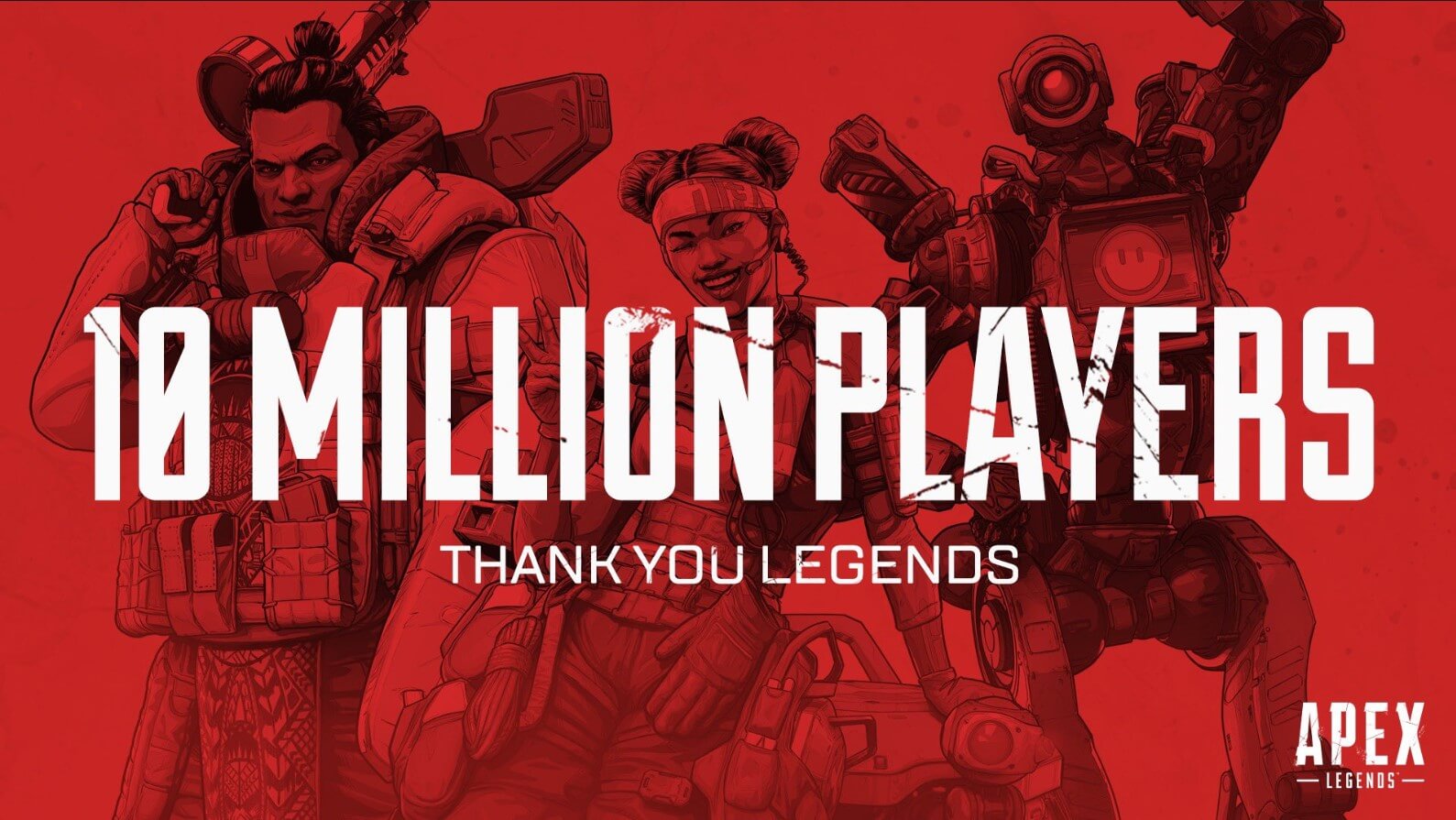 10 ملايين لاعب في لعُبة Apex Legends خلال 72 ساعة فقط!