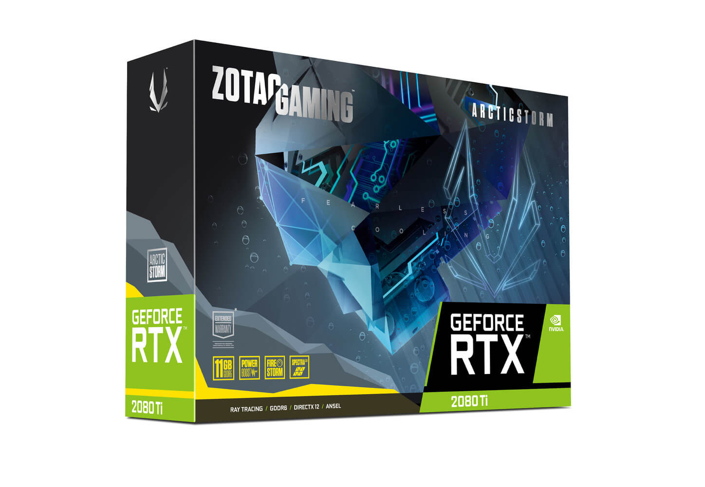 بطاقة ZOTAC GAMING GeForce RTX 2080 Ti ArcticStorm