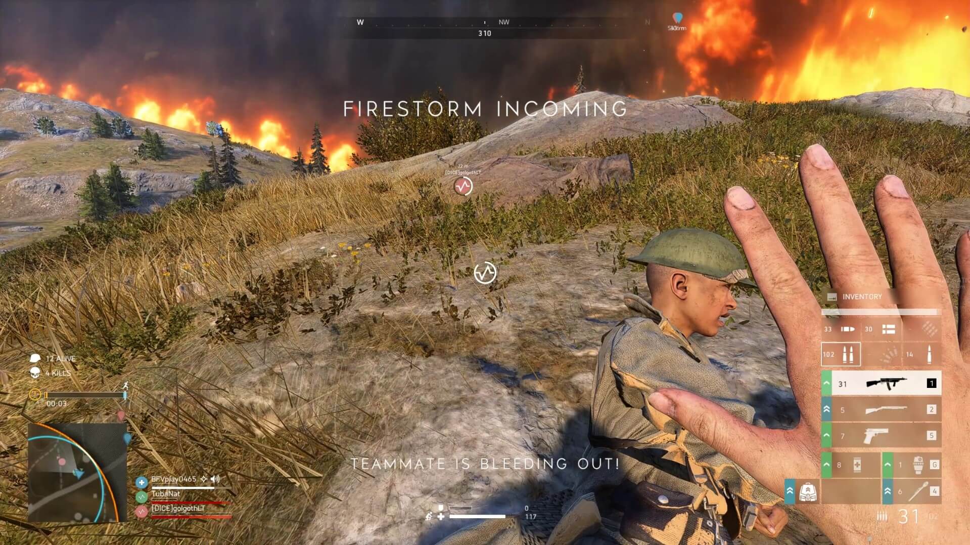 battlefield V firestorm criterion games EA