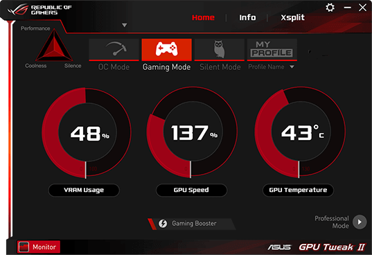 ASUS GPU TWEAK II وسيلتك المريحة و الآمنة لإدارة بطاقتك الرسومية ASUS GPU TWEAK II