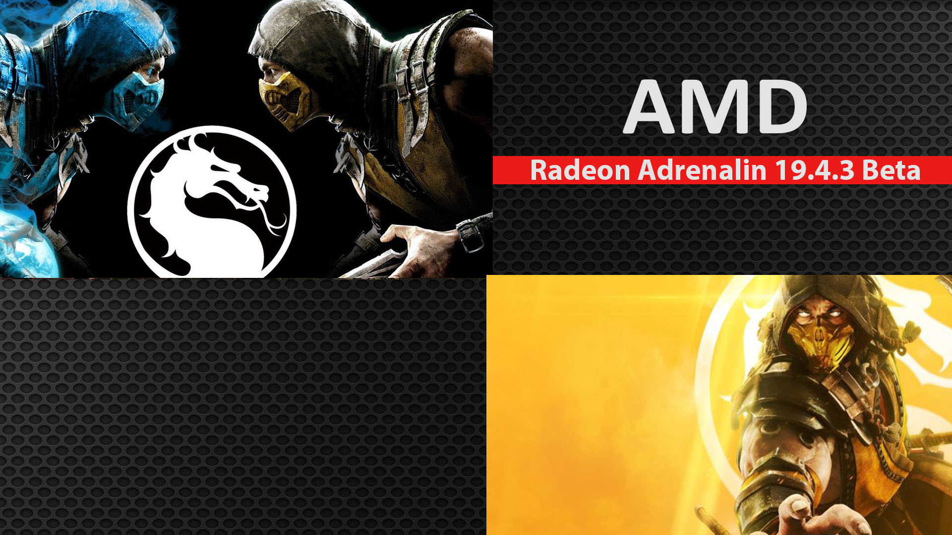 تعريف AMD Radeon Adrenalin 19.4.3 Beta يدعم لعبة Mortal Kombat XI