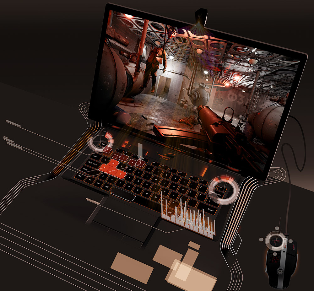 شراكة بين ASUS ROG و مجموعة BMW DESIGNWORKS لتغيير مستقبل الحواسب المحمولة
