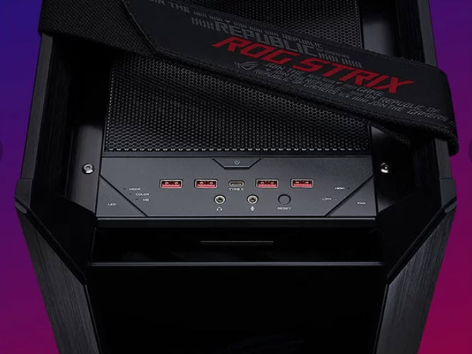 ASUS تطلق تحفتها الفنية صندوق ROG Strix Helios RGB