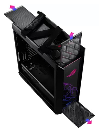 ASUS تطلق تحفتها الفنية صندوق ROG Strix Helios RGB