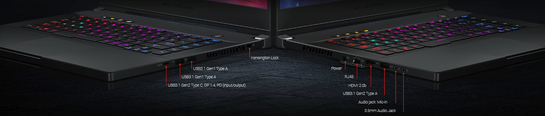 الوافد الاخير لعائلة ASUS الحاسب المحمول ROG Zephyrus M GU502