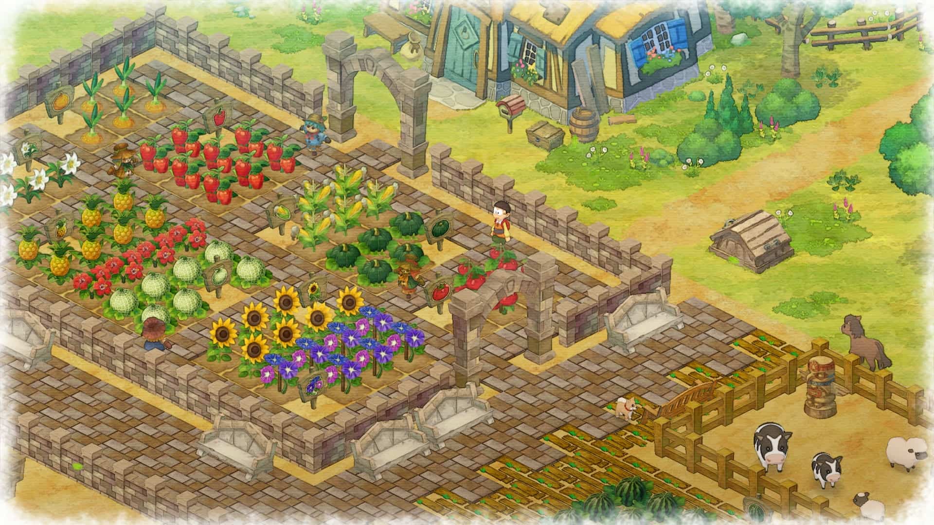 مقطع دعائى جديد للإعلان عن لعبة DORAEMON STORY OF SEASONS