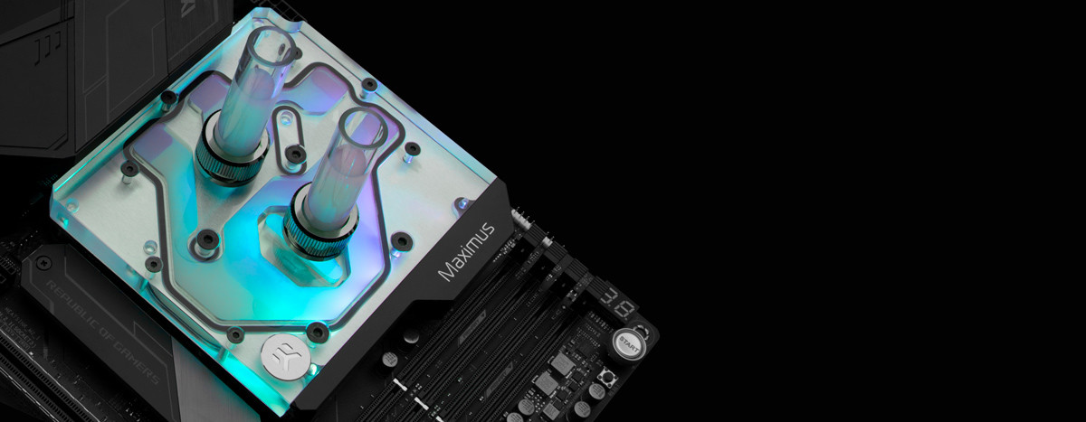 عزز من قدرات كسر سرعة معالجك مع بلوك EK ROG Maximus XI Hero D-RGB