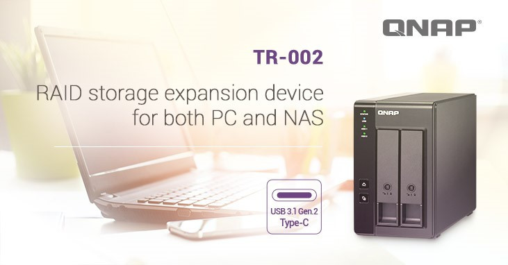 QNAP تكشف عن TR-002 2-bay RAID لأجهزة NAS الخاصة بها
