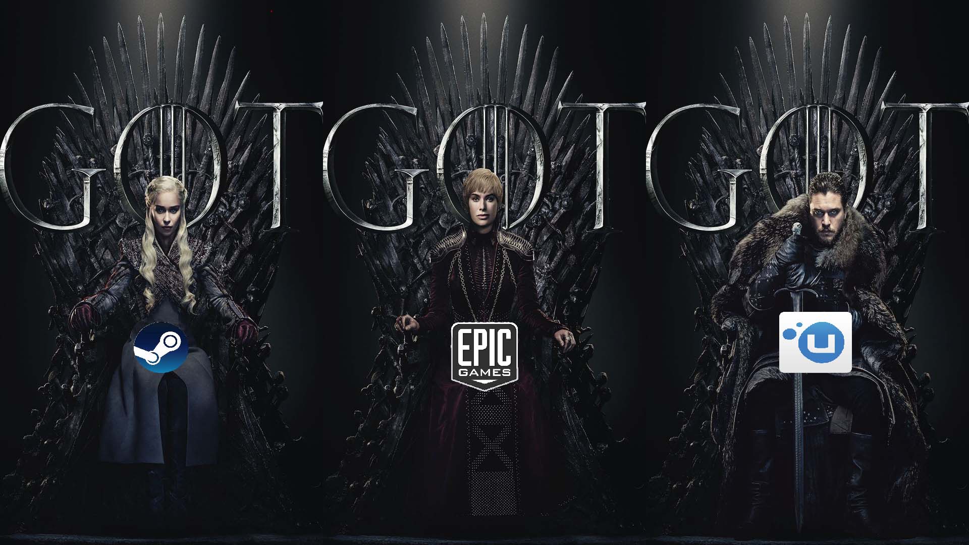 صراع العروش يشتعل بين متاجر الألعاب، Winter Is Here
