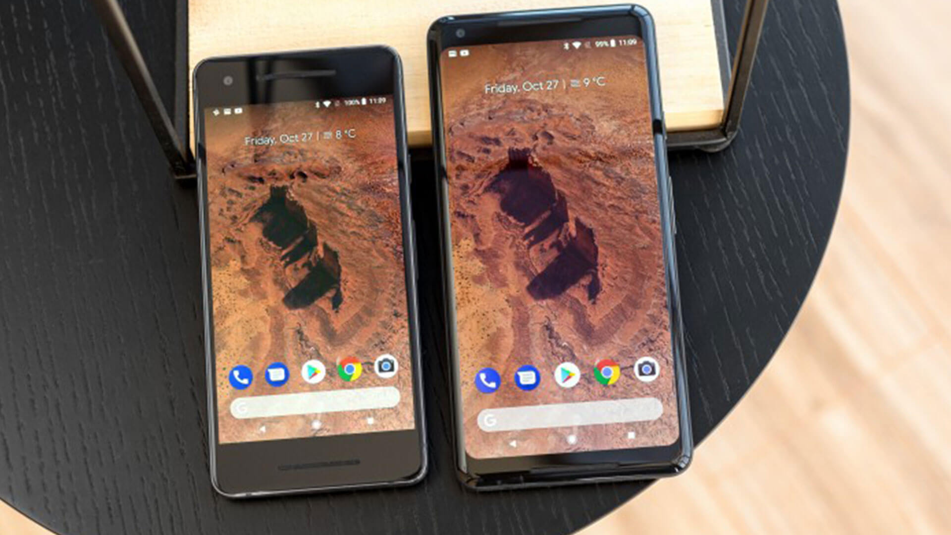 العد التنازلى لنهاية هاتفي Pixel 2 و Pixel 2 XL