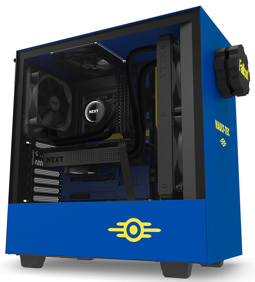 لعشاق Fallout فقط! NZXT تقدم كيسها الجذاب H500 Vault Boy