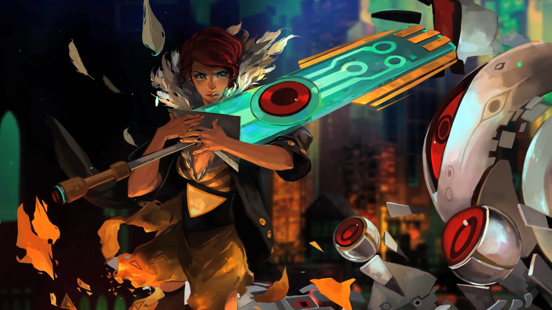 الأن أحصل على نسختك المجانية من لعبة Transistor على متجر Epic Games