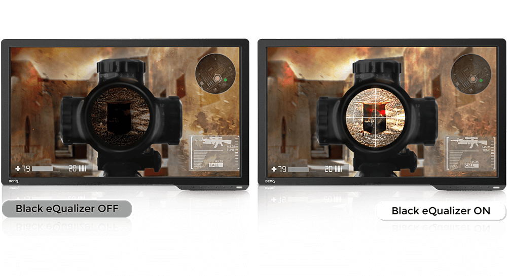 تقنية Black eQualizer - شاشة BenQ ZOWIE XL2411P