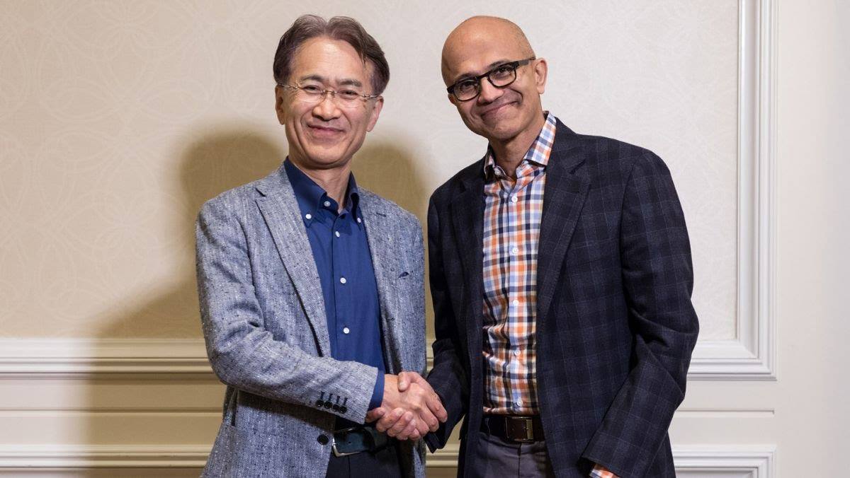 النهاية تقترب ...تعاون Sony و Microsoft أصبح حقيقة بالفعل لأول مرة ...