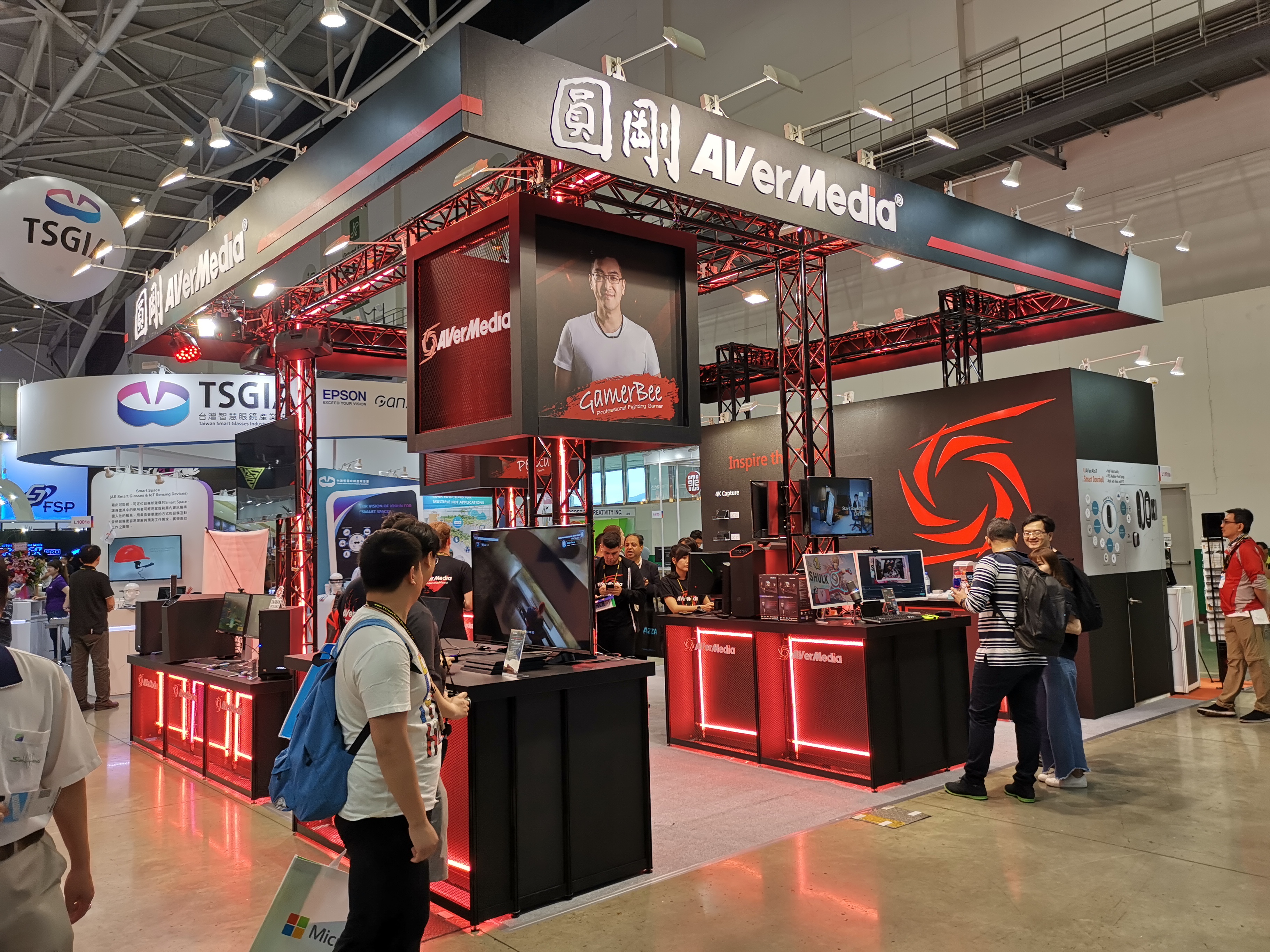 معرض Computex19: أفضل طرفيات البث المُباشر في جناح AVerMedia
