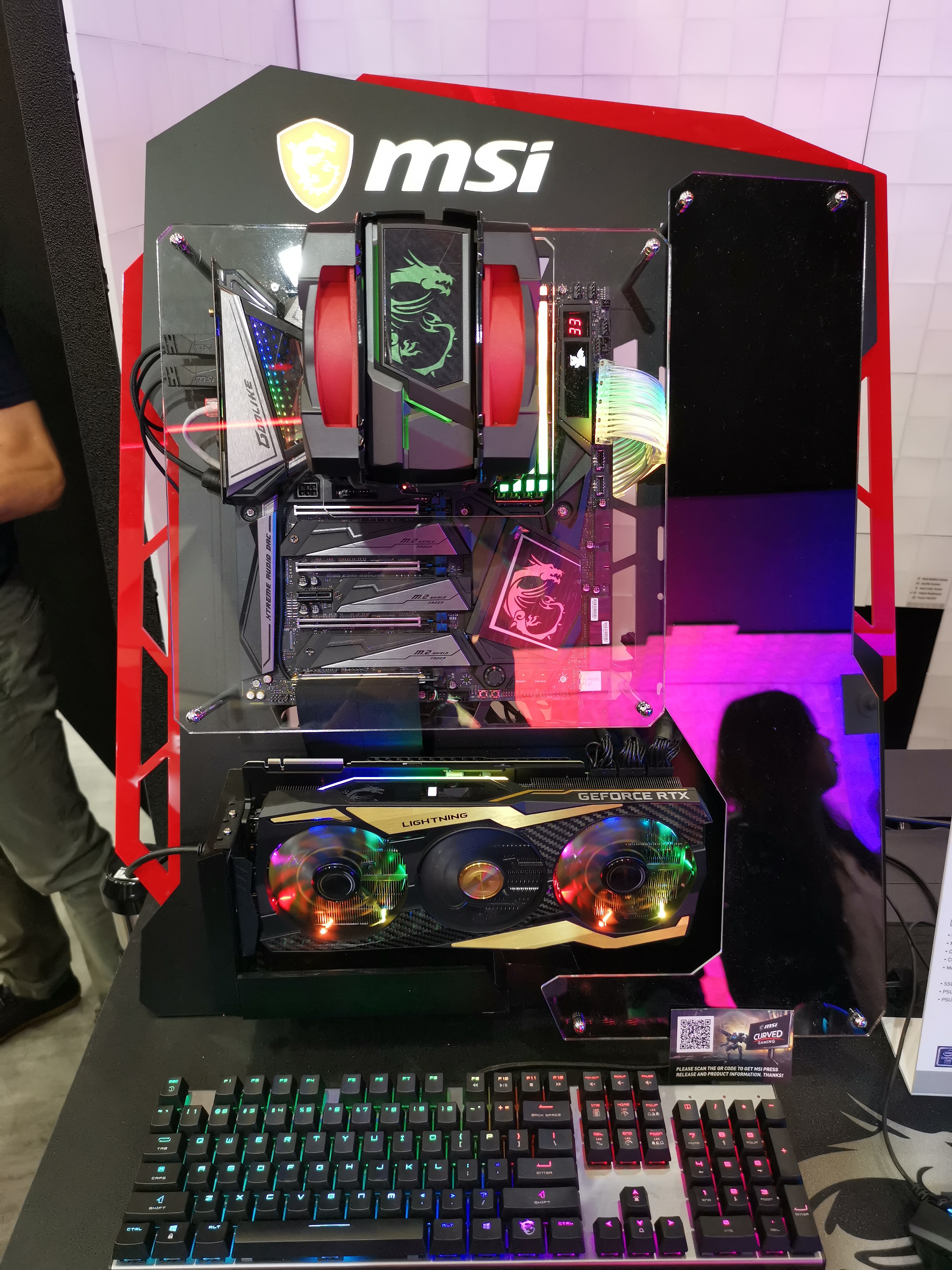 معرض Computex19: جناح التنين الأحمر MSI يستعرض أحدث الشاشات والكيسات والبطاقات