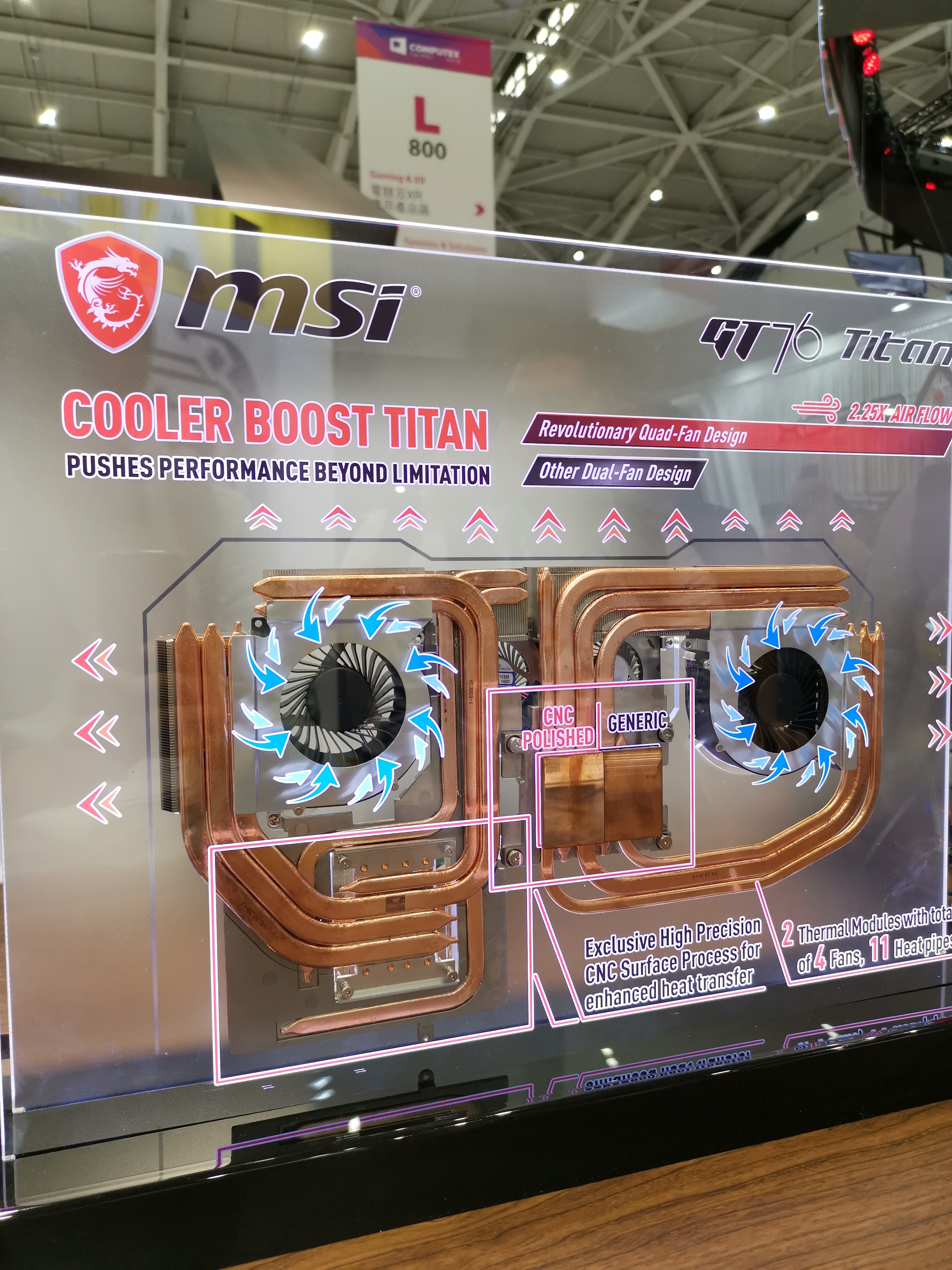 معرض Computex19: شركة MSI تُزيل الحواجز ما بين الحاسب المكتبي واللابتوب باطلاقها ل MSI GT76 Titan و GE65 RAIDER معرض Computex19: شركة MSI تُزيل الحواجز ما بين الحاسب المكتبي واللابتوب باطلاقها ل MSI GT76 Titan و GE65 RAIDER