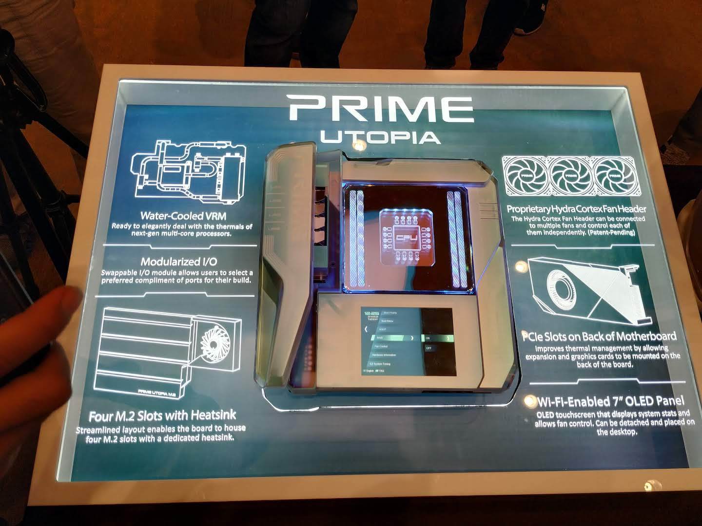 معرض Computex19: هذا ما قدمته ASUS من لوحات لجمهور اللاعبين وأبرزها Prime Utopia