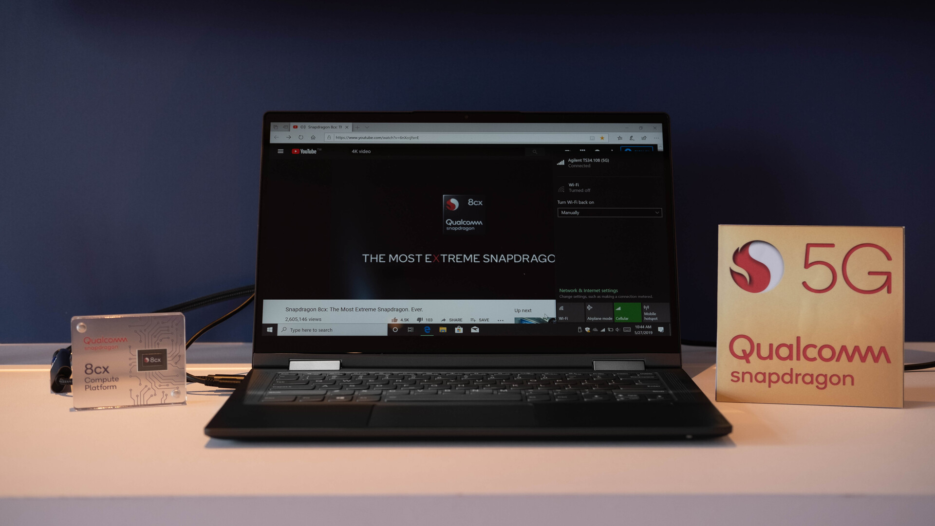 معرض Computex19: كوالكوم تطرح معالج Snapdragon 8cx بأداء منافس لمعالج إنتل i5-8250U