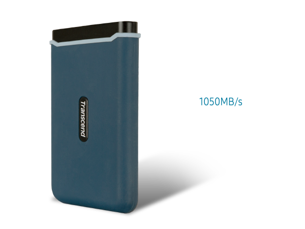 قرص Transcend ESD350C SSD المحمول يعرض سرعات نقل تصل إلى 1050MB/s!