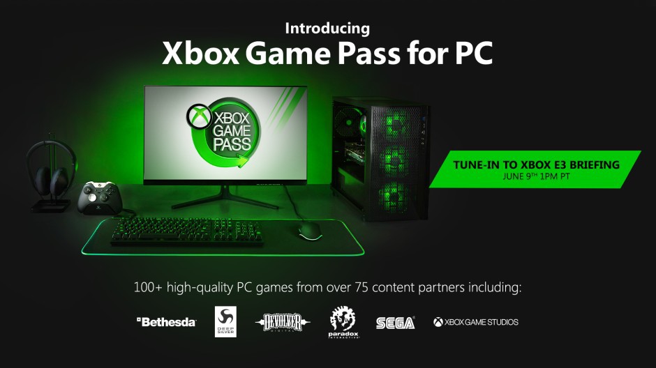 وصول خدمة Xbox Game Pass إلى ال PC !!