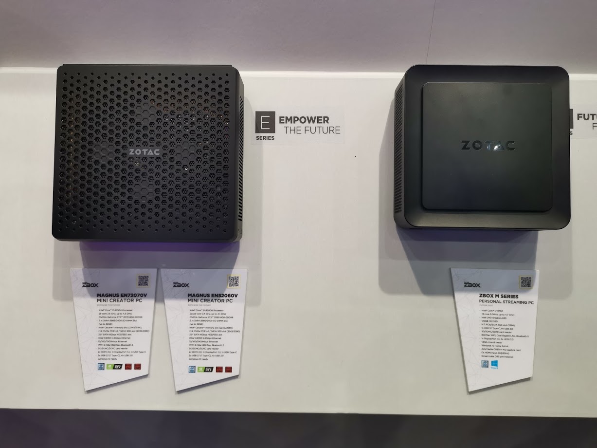 معرض Computex19: شركة ZOTAC تكشف النقاب عن مجموعة أجهزة Mini PCs الجديدة