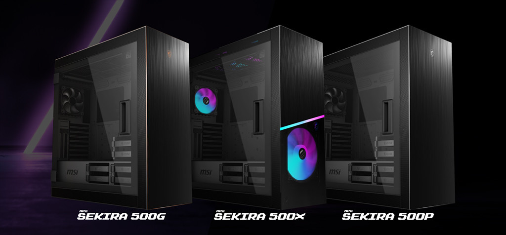 معرض Computex19: روعة التصميم يتجسد مع سلسلة كيسات MPG SEKIRA 500 من MSI