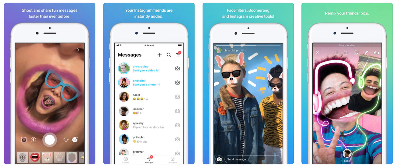 إنستاجرام تغلق تطبيق المُحادثات الخاص بها Instagram Direct الذي لم يستخدمه أحد