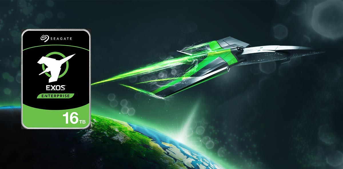 Seagate EXOS X16 HDD قرص بسعة 16 تيرابايت