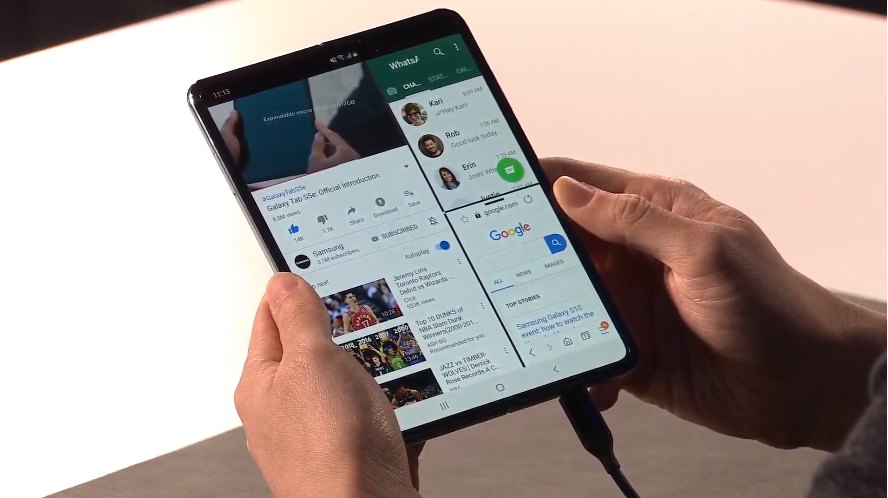 سامسونج تنوي إطلاق نسخة معدلة من Galaxy Fold قريبًا تمامًا كال Mate X