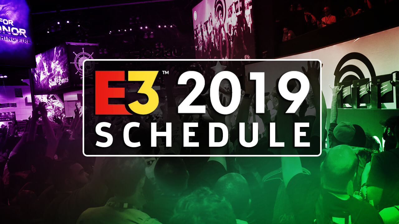 معرض E3 2019: تعرف على جدول مواعيد المؤتمرات وكيفية المشاهدة!!