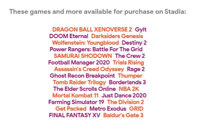 Google Stadia