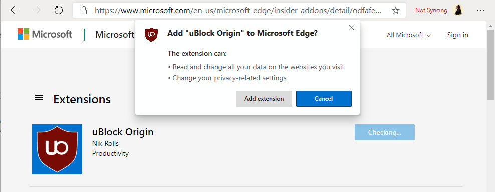 واجهة متصفح Microsoft Edge الجديدة.